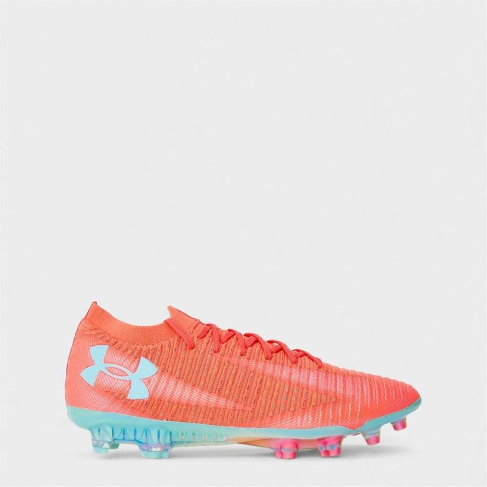 Under Armour Unisex Adult Elite Ribbed Soccer Cleats / Orange